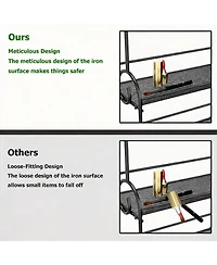 Yigii 3-Tier Foldable Organizer for Kitchen & Bathroom
