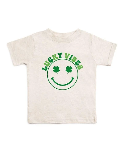 Sweet Wink Toddler Boys Lucky Vibes St. Patrick's Day Short Sleeve T-Shirt