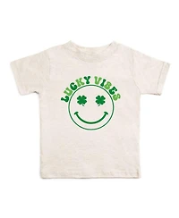 Sweet Wink Toddler Boys Lucky Vibes St. Patrick's Day Short Sleeve T-Shirt