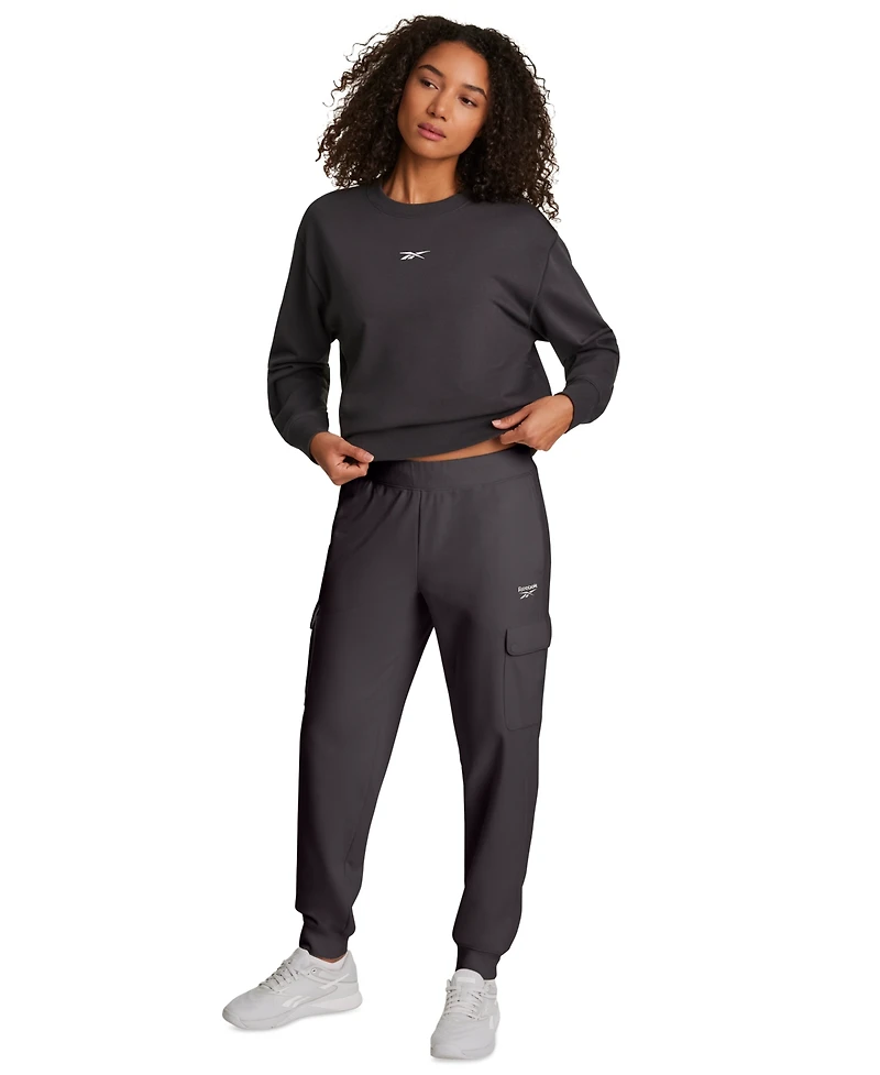 Reebok Women's Dual Entry Cargo Jogger Pants