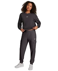 Reebok Women's Dual Entry Cargo Jogger Pants