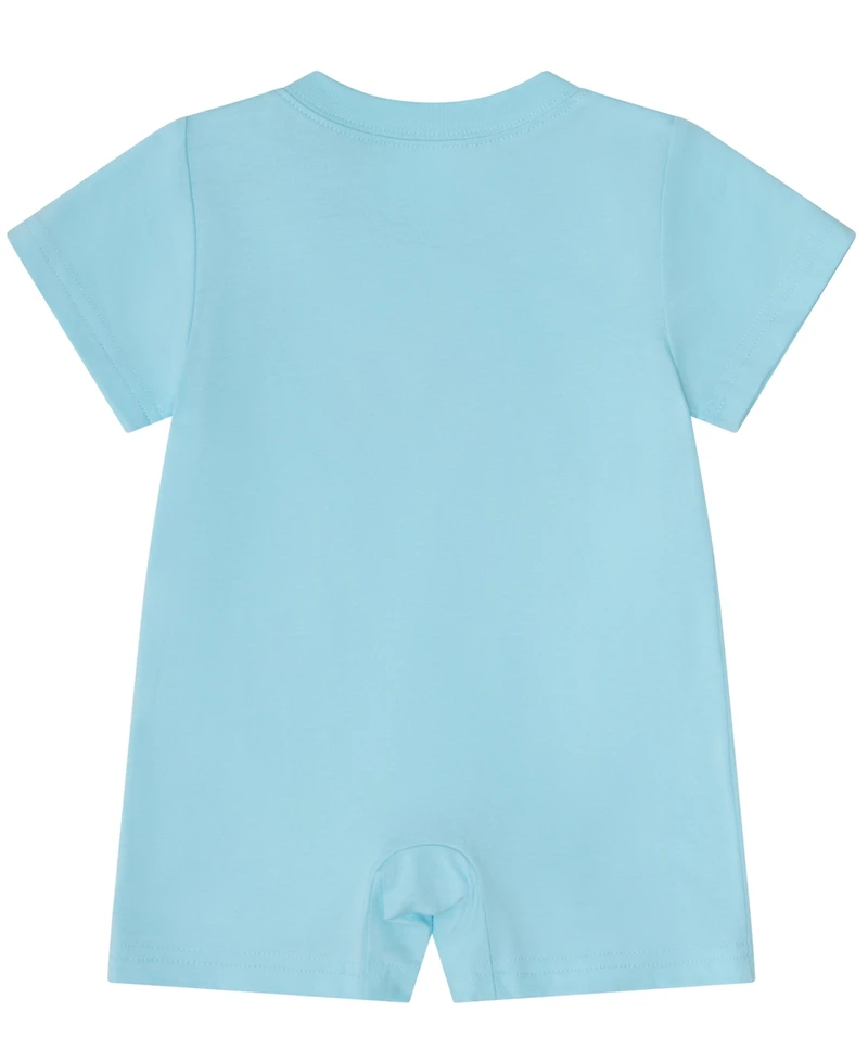 adidas Baby Boys' Short-Sleeve Graphic Shortie Romper