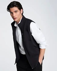 Kenneth Cole Men's Mixed Media Vest