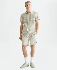Scotch & Soda Men's Printed Short-Sleeve Shirt