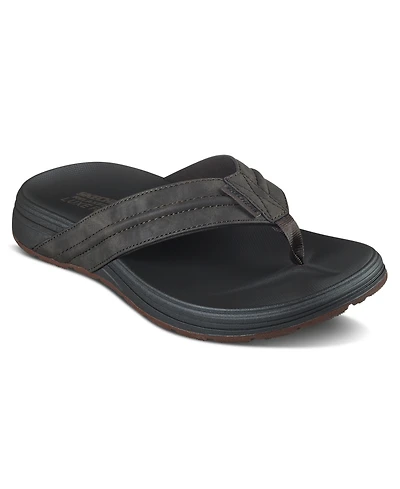 Skechers Men's Relaxed Fit- Patino - Marlee Memory Foam Thong Sandals from Finish Line