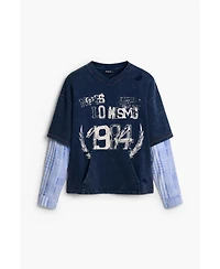 Desigual Men's Long -Sleeve Sweatshirt