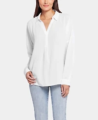 Nydj Women's Long Sleeve Becky Top