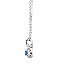Le Vian Ceylon Sapphire (0.32 ct. t.w.), Nude Diamond (0.14 ct. t.w.) & Chocolate Diamond (0.02 ct. t.w.) Pendant Necklace in 14k Vanilla Gold
