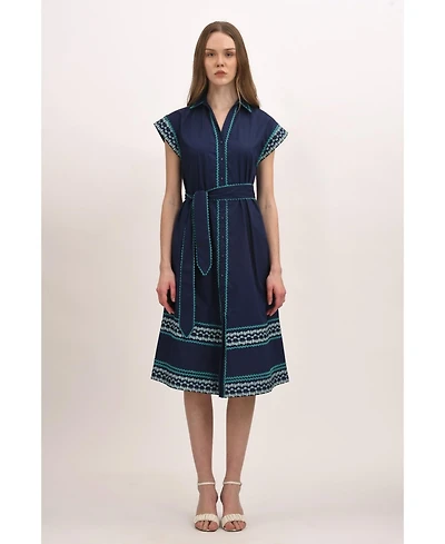 Celina Moon Women's Thalia Midi Dress