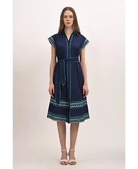 Celina Moon Women's Thalia Midi Dress