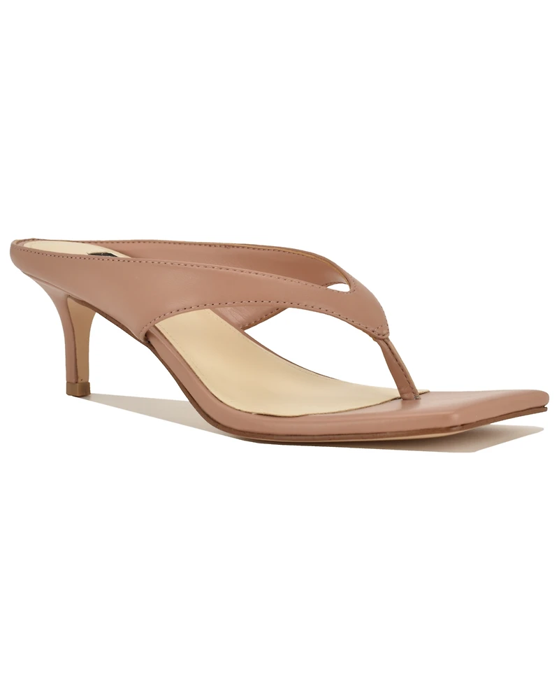 Nine West Women's Olanna Slip-on Kitten Heel Sandals