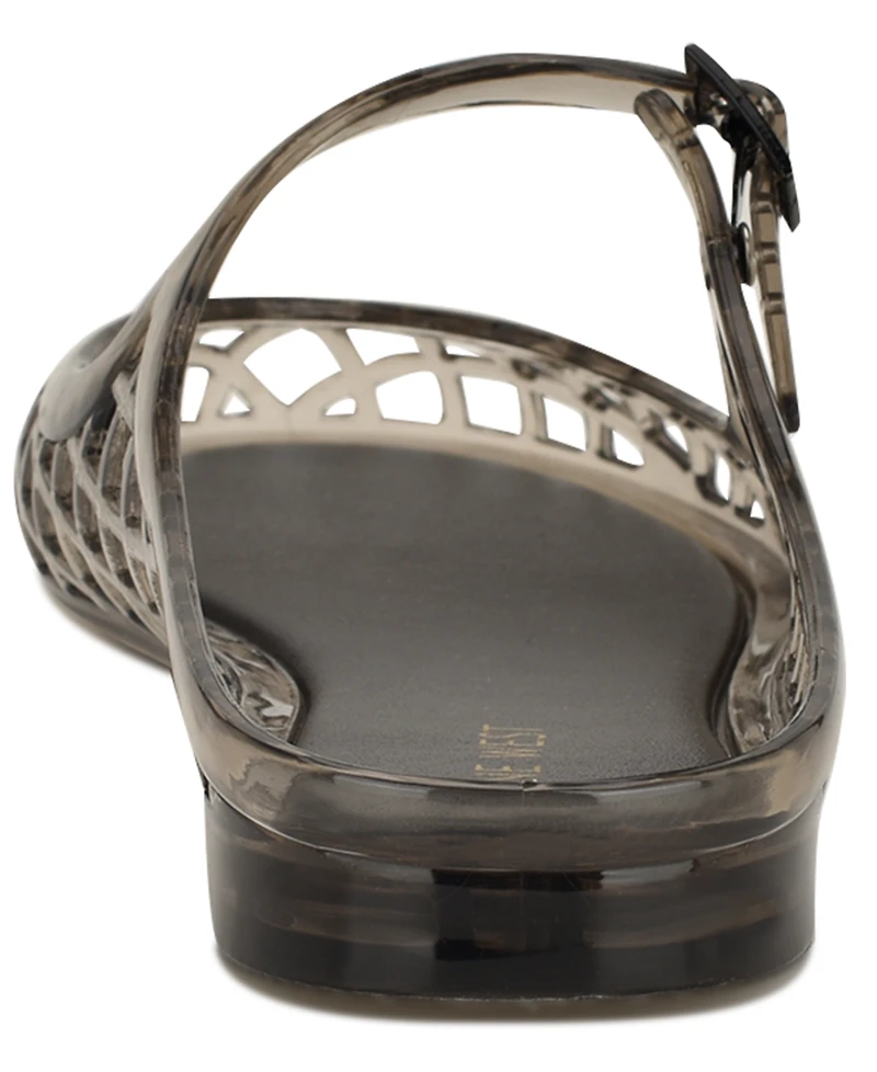 Nine West Women's Yunny Jelly Mary Jane Mule Flats