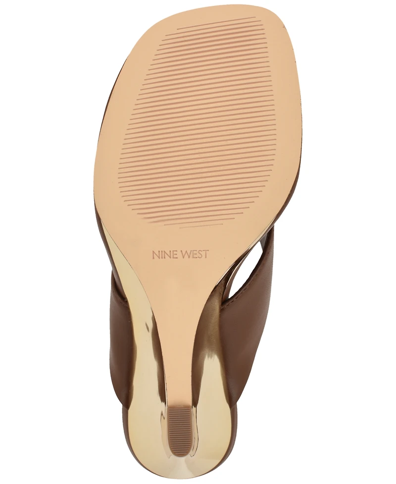 Nine West Women's Presa Slip-On Wedge Sandals