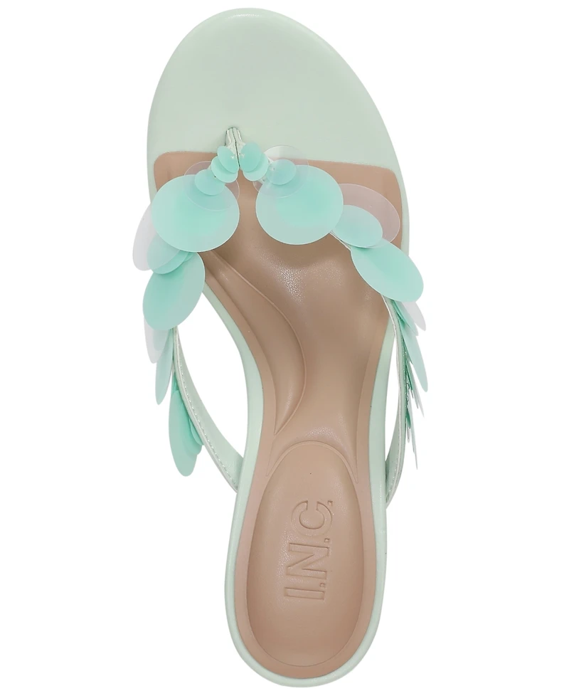 I.n.c. International Concepts Women's Alliee Heel Slip-On Sandals, Macy's Exclusive