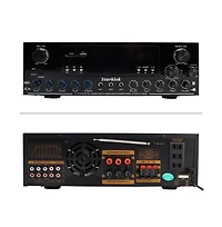 Artudatech 5.1 Channel 3000W Peak Av Surround Amplifier with Powerful Subwoofer, Bluetooth 5.0 & Usb/Sd