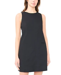 Msk Women's Keyhole Sleeveless Shift Dress