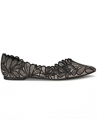 I.n.c. International Concepts Women's Embroidered Pointed-Toe Flats, Macy's Exclusive