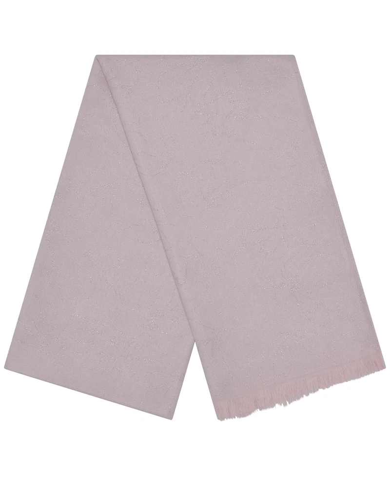 Karl Lagerfeld Paris Floral Sketch Scarf