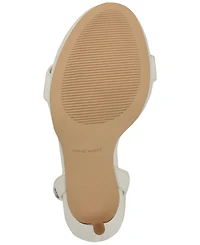 Nine West Women's Loola Ankle Strap High Stiletto Sandals