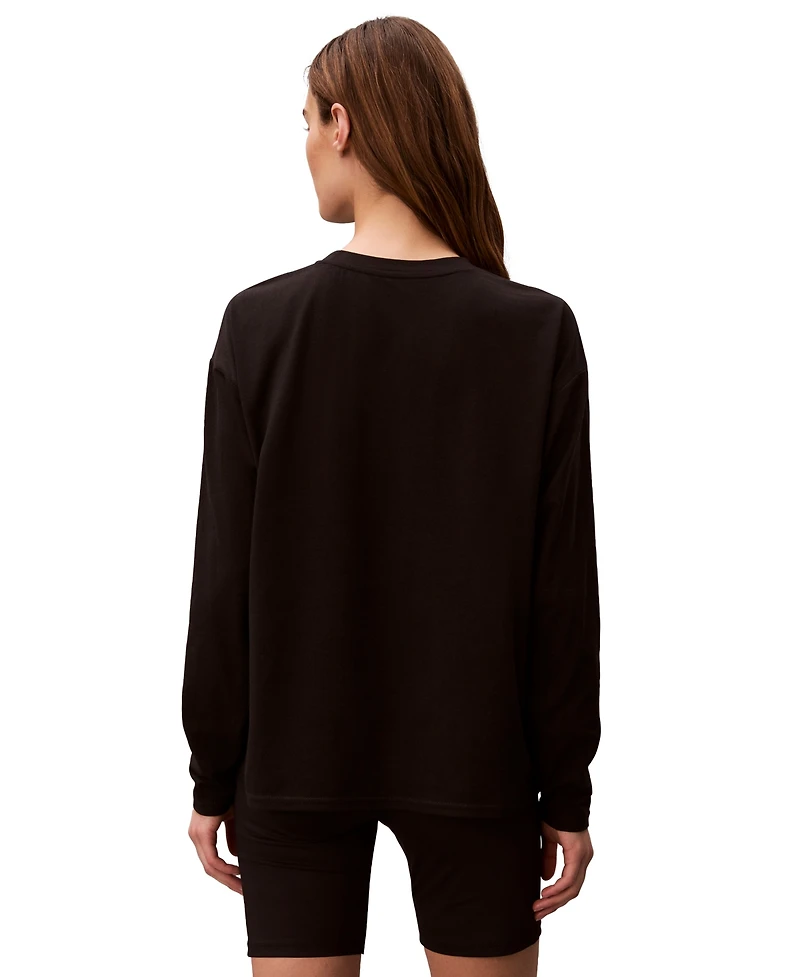 Calvin Klein Performance Women's Classic-Fit Long-Sleeve T-Shirt
