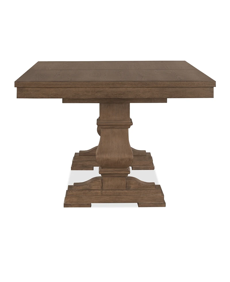 Furniture Alverton 82" Wood Rectangular Dining Table