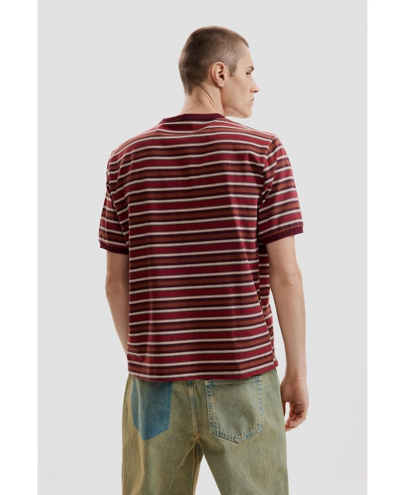 Desigual Men's Striped knit T-shirt