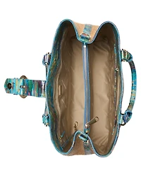 Brahmin Denise Raffia Carryall Extra Large Tote Bag