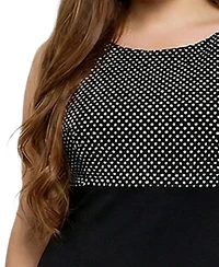 Ny Collection Plus 3/4 Sleeve Jacket and Dress Set