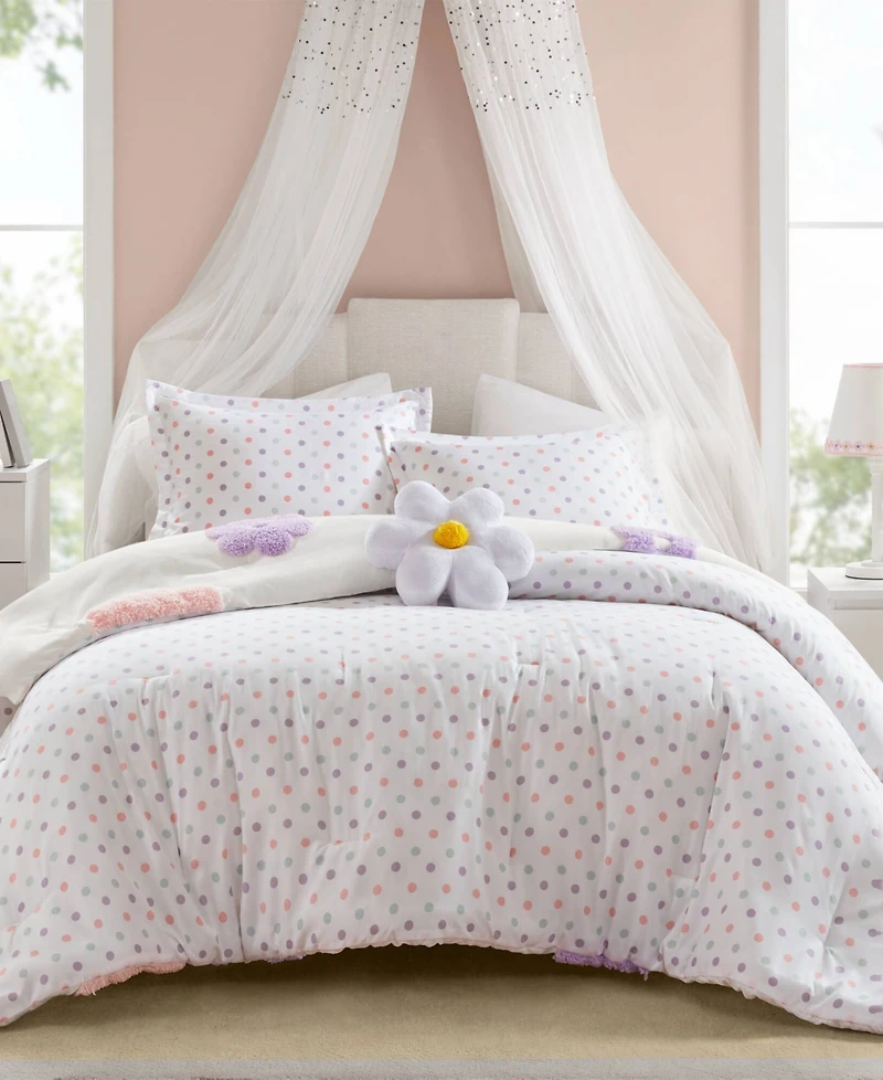 Intelligent Design Gracie Floral Reversible 4-Pc. Comforter Set, Full/Queen
