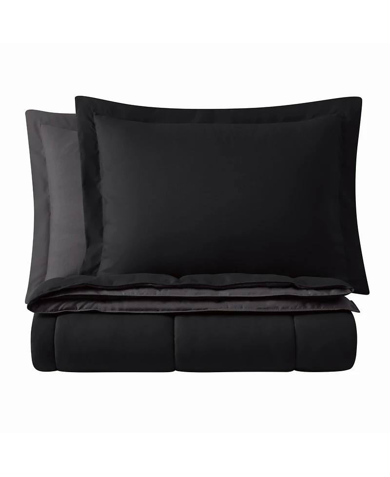 Truly Soft Everyday Reversible 3-Pc. Comforter Set