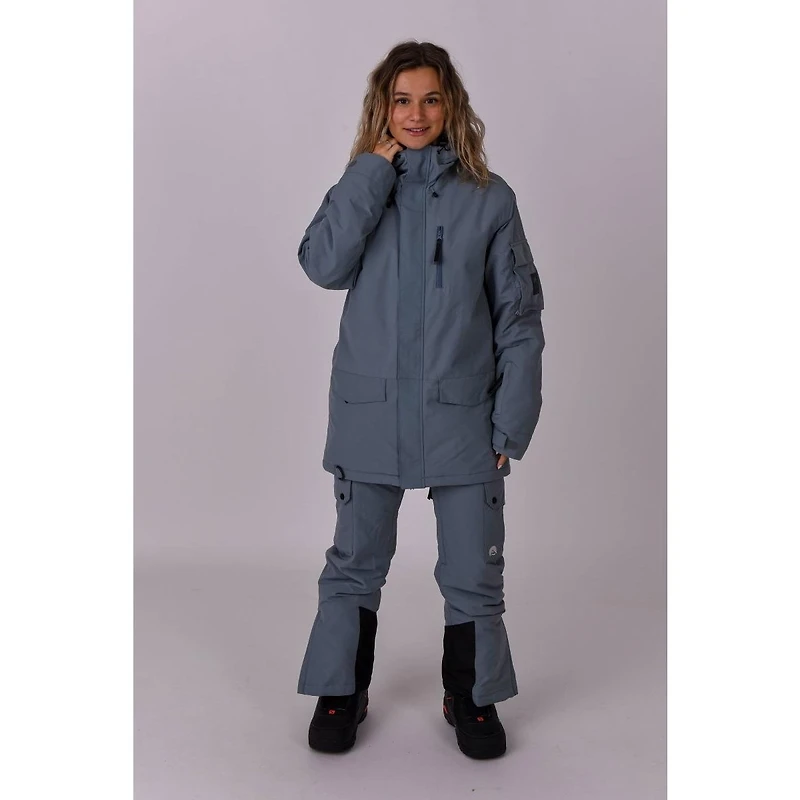 Oosc Women's Yeh Girl Bib Pant Teal