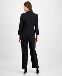 Le Suit Women's Two-Button Waist-Inset Pantsuit