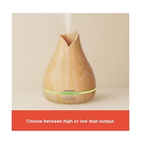 RadioShack Aroma Diffuser 500 ml Tank With Wooden Finish and Rgb Lights For Relaxation and Gentle Humidity