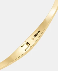 Dkny Thin Bypass Open Bangle Bracelet