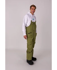 Oosc Men's Yeh Man Ski & Snowboard Bib Pant - Khaki
