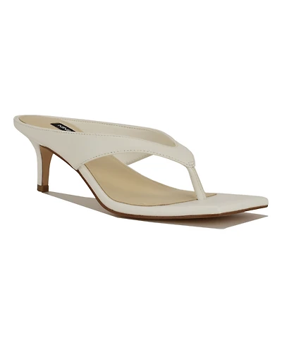 Nine West Women's Olanna Slip-on Kitten Heel Sandals