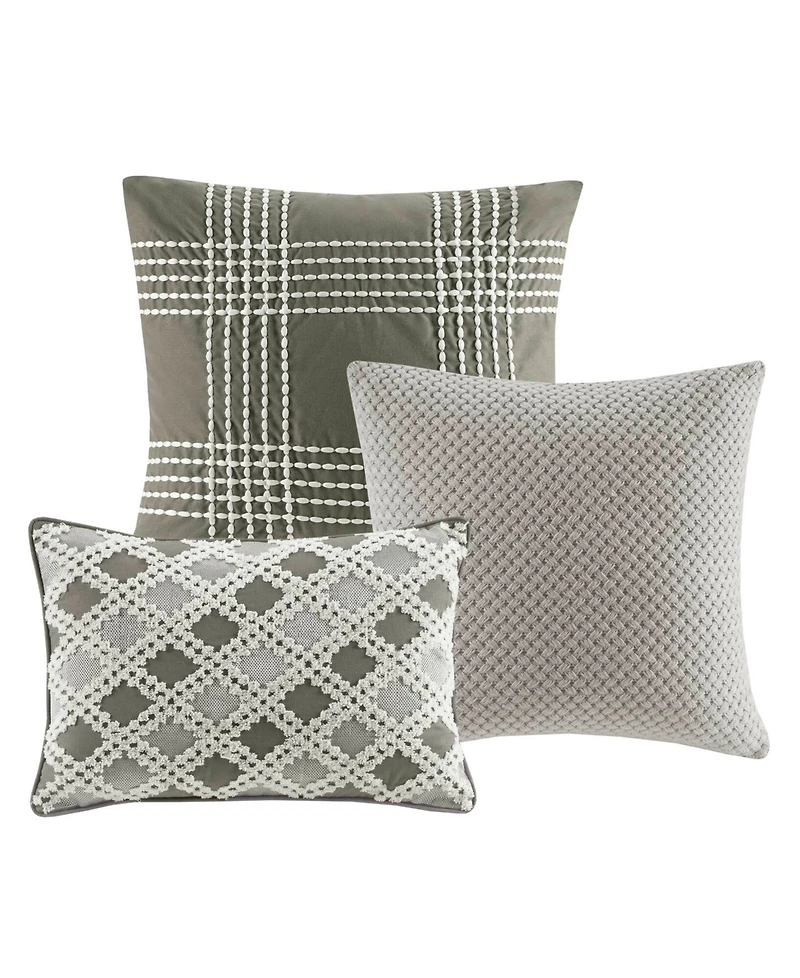 Madison Park Signature Essence Clipped Jacquard 10-Pc. Comforter Set, King