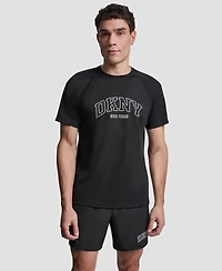 Dkny Men's Raglan Short-Sleeve Swim T-Shirt