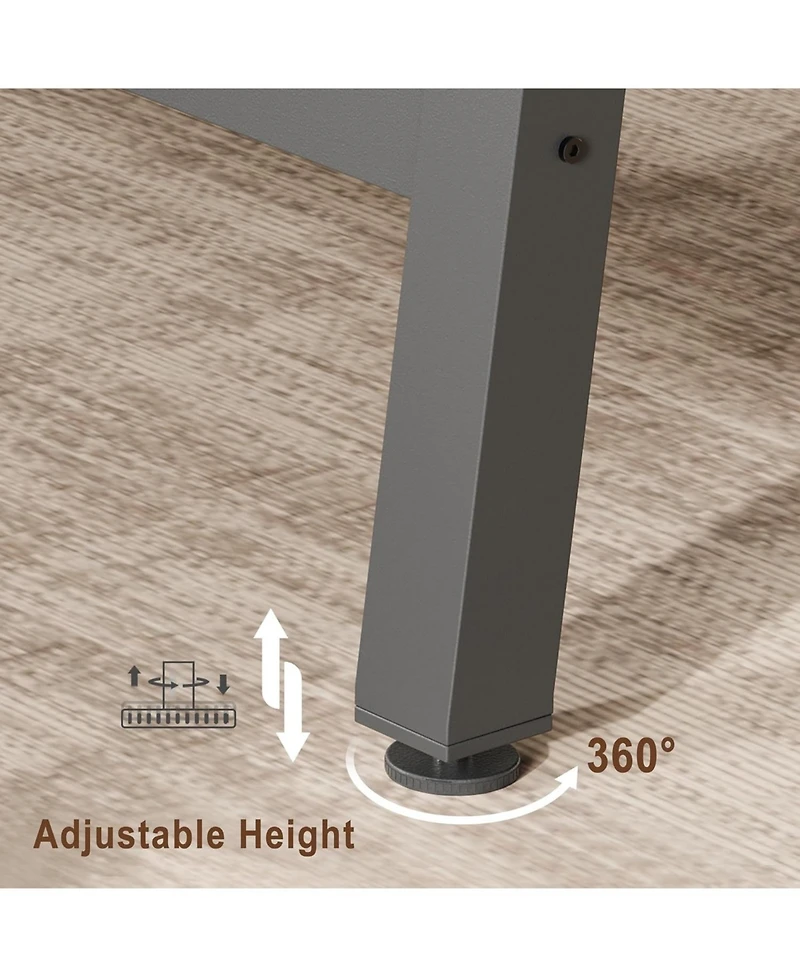 Gaomon Kitchen Table Large Rustic Wood Dining Table for Dining Room, Home Office, Living Room