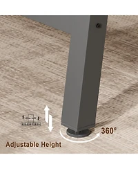 Gaomon Kitchen Table Large Rustic Wood Dining Table for Dining Room, Home Office, Living Room