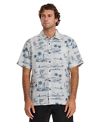 Quiksilver Waterman Men's Sail Away Short-Sleeve Shirt