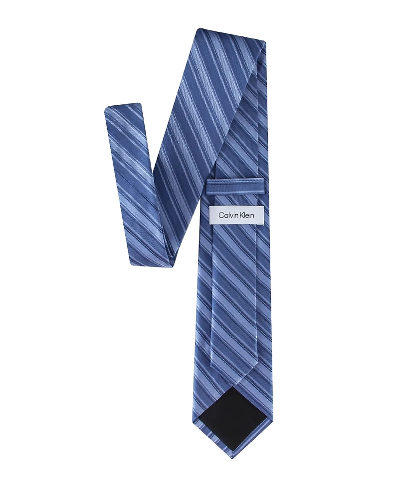 Calvin Klein Men's Silk Classic Striped Tie