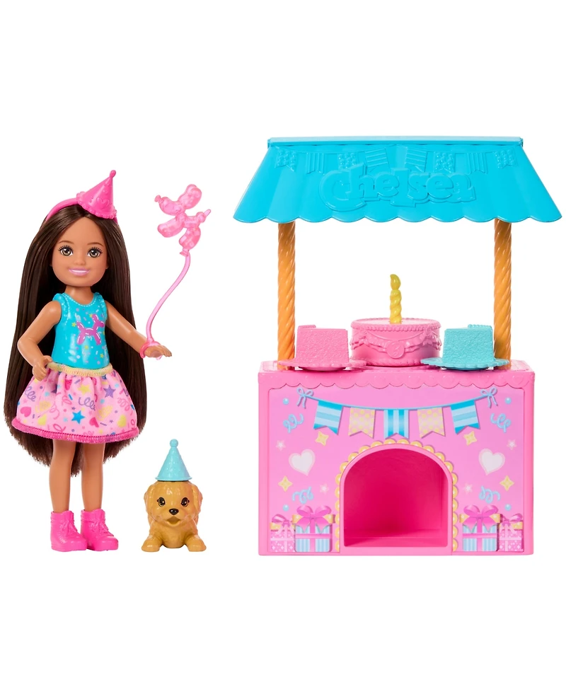Barbie Family and Friends Club Chelsea Surprise Birthday Party Playset