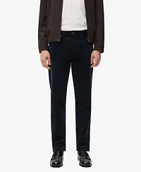 Mango Men's Corduroy Regular-Fit Pants