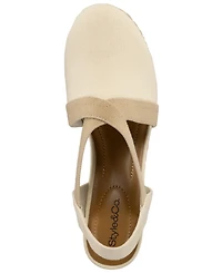 Style & Co. Women's Siennaa Round Toe Wedge Espadrilles Sandals, Macy's Exclusive