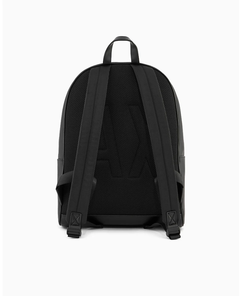 A|X Armani Exchange Men's Striped Logo Details Backpack