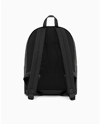 A|X Armani Exchange Men's Striped Logo Details Backpack