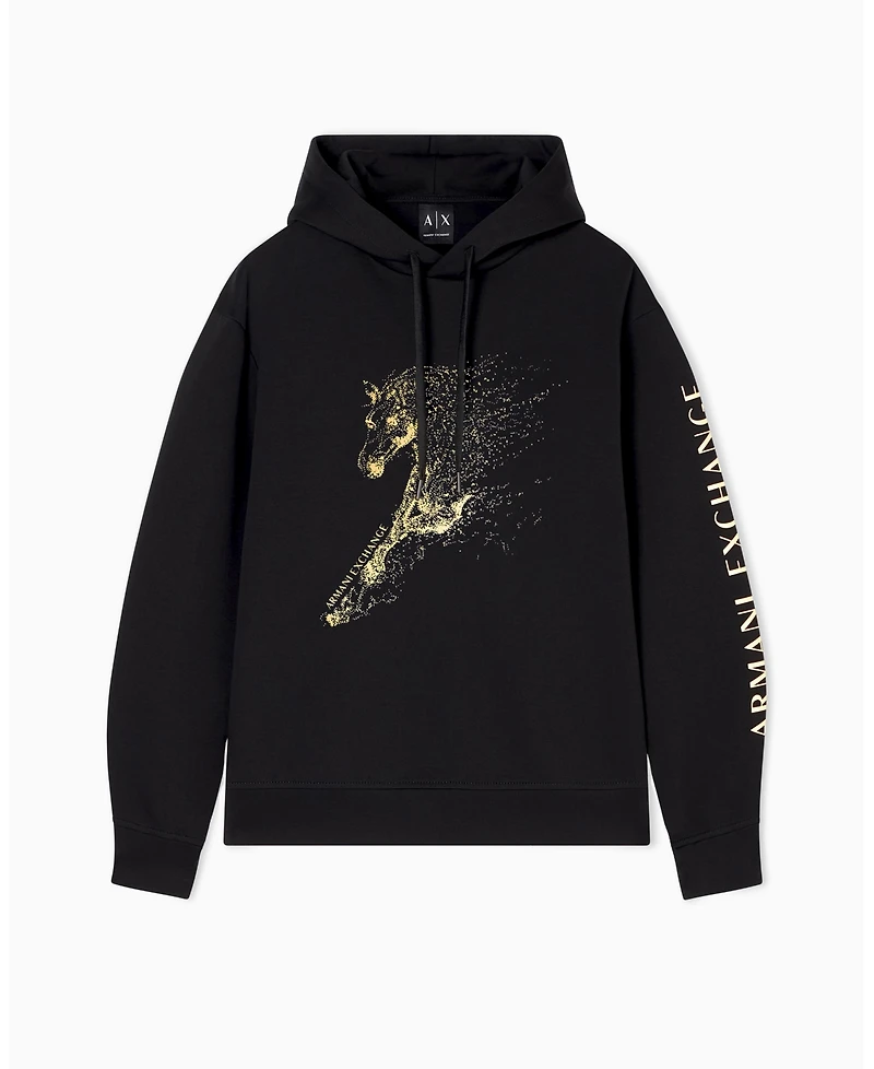 A|X Armani Exchange Men's Lunar New Year Graphic Hoodie