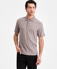 Hugo Boss Men's Cotton Jacquard Short-Sleeve Polo Shirt