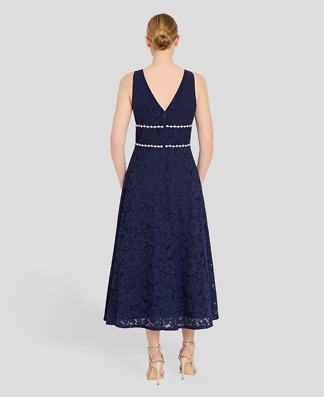 tahari asl blue dress Women's Crinkle Taffeta Beaded Flower Gown Neck:18-18.5 atr_fit-structuredpants-slim-fit Deep V-Neck Red Prom New with tags (NWT)
